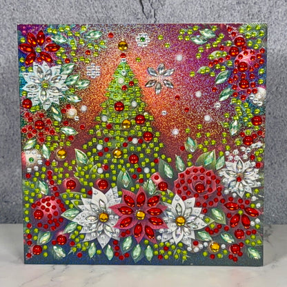 Christmas - Tree with Flowers
